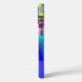 Zomergevoel, Abstracte 3D Rainbowart Case-Mate iPhone Case (Achterkant / Links)