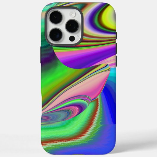 Zomergevoel, Abstracte 3D Rainbowart Case-Mate iPhone Case (Achterkant)