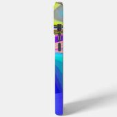 Zomergevoel, Abstracte 3D Rainbowart Case-Mate iPhone Case (Achterkant / Links)