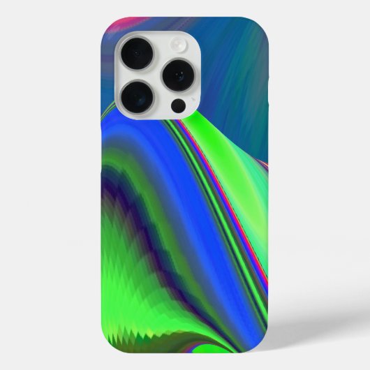 Zomergevoel, Abstracte 3D Rainbowart Case-Mate iPhone Case (Achterkant)