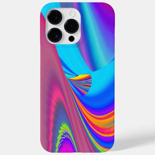 Zomergevoel, Abstracte 3D Rainbowart Case-Mate iPhone Case (Achterkant)