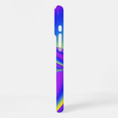 Zomergevoel, Abstracte 3D Rainbowart iPhone Hoesje (Linkerkant)