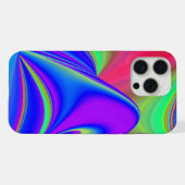 Zomergevoel, Abstracte 3D Rainbowart iPhone Hoesje (Achterkant horizontaal)