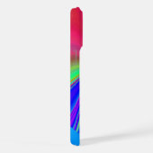 Zomergevoel, Abstracte 3D Rainbowart iPhone Hoesje (Rechterkant)