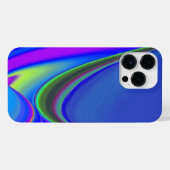 Zomergevoel, Abstracte 3D Rainbowart iPhone Hoesje (Achterkant horizontaal)