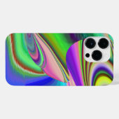 Zomergevoel, Abstracte 3D Rainbowart iPhone Hoesje (Achterkant horizontaal)