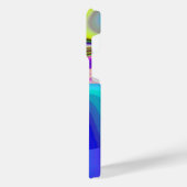 Zomergevoel, Abstracte 3D Rainbowart iPhone Hoesje (Linkerkant)