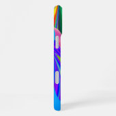 Zomergevoel, Abstracte 3D Rainbowart iPhone Hoesje (Rechterkant)