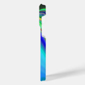 Zomergevoel, Abstracte 3D Rainbowart iPhone Hoesje (Linkerkant)