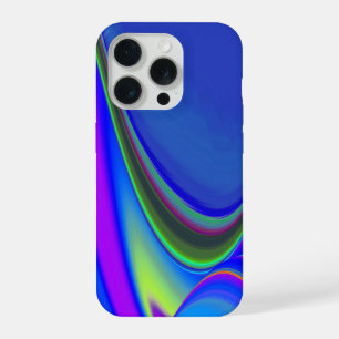 Zomergevoel, Abstracte 3D Rainbowart iPhone 15 Pro Case