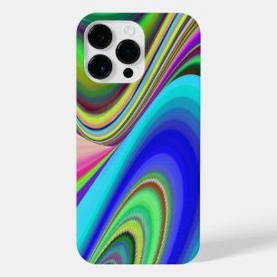 Zomergevoel, Abstracte 3D Rainbowart iPhone 14 Pro Max Hoesje