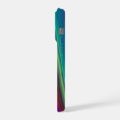 Zomergevoel, Abstracte 3D Rainbowart iPhone Hoesje (Linkerkant)