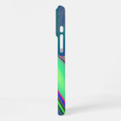 Zomergevoel, Abstracte 3D Rainbowart iPhone Hoesje (Linkerkant)