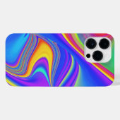 Zomergevoel, Abstracte 3D Rainbowart iPhone Hoesje (Achterkant horizontaal)