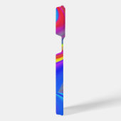 Zomergevoel, Abstracte 3D Rainbowart iPhone Hoesje (Rechterkant)
