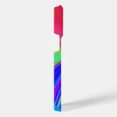 Zomergevoel, Abstracte 3D Rainbowart iPhone Hoesje (Rechterkant)