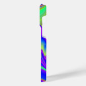 Zomergevoel, Abstracte 3D Rainbowart iPhone Hoesje (Linkerkant)