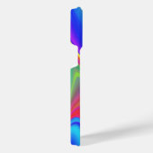 Zomergevoel, Abstracte 3D Rainbowart iPhone Hoesje (Rechterkant)