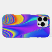 Zomergevoel, Abstracte 3D Rainbowart iPhone Hoesje (Achterkant horizontaal)