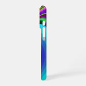 Zomergevoel, Abstracte 3D Rainbowart iPhone Hoesje (Linkerkant)