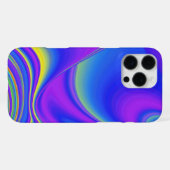 Zomergevoel, Abstracte 3D Rainbowart iPhone Hoesje (Achterkant horizontaal)