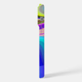 Zomergevoel, Abstracte 3D Rainbowart iPhone Hoesje (Linkerkant)