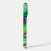 Zomergevoel, Abstracte 3D Rainbowart iPhone Hoesje (Rechterkant)