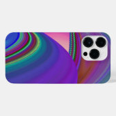 Zomergevoel, Abstracte 3D Rainbowart iPhone Hoesje (Achterkant horizontaal)