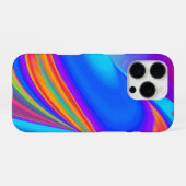 Zomergevoel, Abstracte 3D Rainbowart iPhone Hoesje (Achterkant horizontaal)
