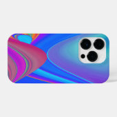 Zomergevoel, Abstracte 3D Rainbowart iPhone Hoesje (Achterkant horizontaal)