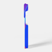 Zomergevoel, Abstracte 3D Rainbowart iPhone Hoesje (Linkerkant)