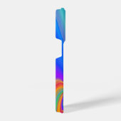 Zomergevoel, Abstracte 3D Rainbowart iPhone Hoesje (Rechterkant)