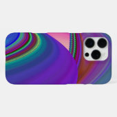 Zomergevoel, Abstracte 3D Rainbowart iPhone Hoesje (Achterkant horizontaal)