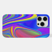 Zomergevoel, Abstracte 3D Rainbowart iPhone Hoesje (Achterkant horizontaal)