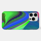 Zomergevoel, Abstracte 3D Rainbowart iPhone Hoesje (Achterkant horizontaal)