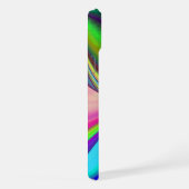 Zomergevoel, Abstracte 3D Rainbowart iPhone Hoesje (Rechterkant)