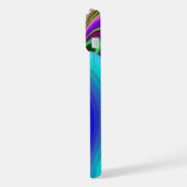 Zomergevoel, Abstracte 3D Rainbowart iPhone Hoesje (Linkerkant)