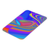 Zomergevoel, Abstracte 3D Rainbowart Magneet (Linkerzijde)