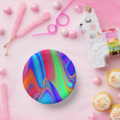 Zomergevoel, Abstracte 3D Rainbowart Papieren Kommen (Feest)