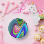 Zomergevoel, Abstracte 3D Rainbowart Papieren Kommen (Feest)