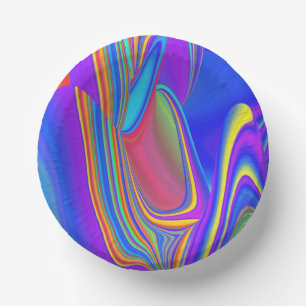 Zomergevoel, Abstracte 3D Rainbowart Papieren Kommen