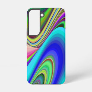Zomergevoel, Abstracte 3D Rainbowart Samsung Galaxy Hoesje