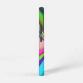 Zomergevoel, Abstracte 3D Rainbowart Samsung Galaxy Hoesje (Rechterkant)