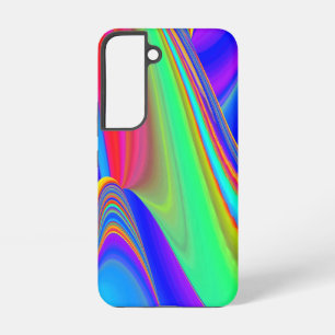 Zomergevoel, Abstracte 3D Rainbowart Samsung Galaxy Hoesje