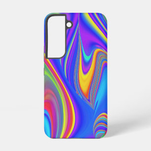 Zomergevoel, Abstracte 3D Rainbowart Samsung Galaxy Hoesje