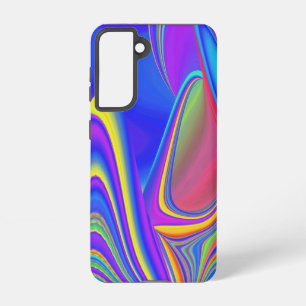 Zomergevoel, Abstracte 3D Rainbowart Samsung Galaxy Hoesje
