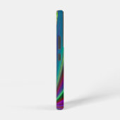 Zomergevoel, Abstracte 3D Rainbowart Samsung Galaxy Hoesje (Rechterkant)