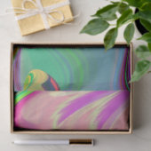 Zomergevoel, Abstracte 3D Rainbowart Tissuepapier (Geschenk)