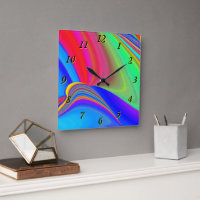 Zomergevoel, Abstracte 3D Rainbowart