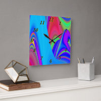 Zomergevoel, Abstracte 3D Rainbowart